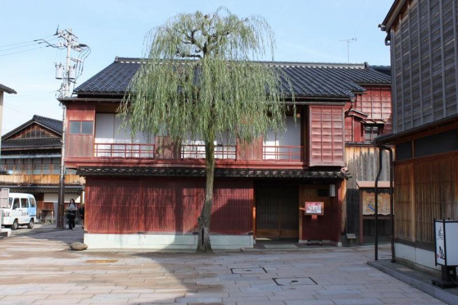 Daerah Geisha Higashi Chaya di Kanazawa