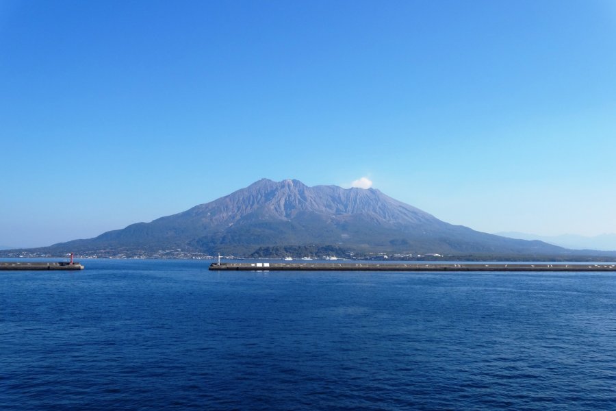 Sakurajima di Semua Musim