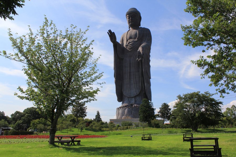 Giant Buddha di Ushiku Daibutsu