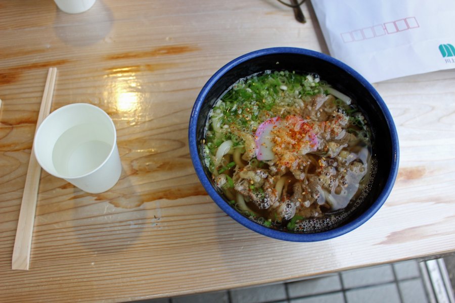 Udon kedai pinggir jalan Sugi-No-Yu