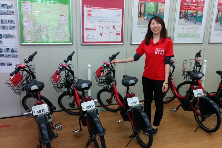 Layanan 'Date Bike' di Sendai