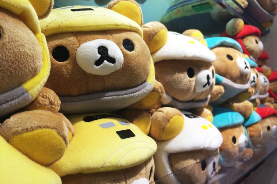 Toko Rilakkuma di Stasiun Tokyo