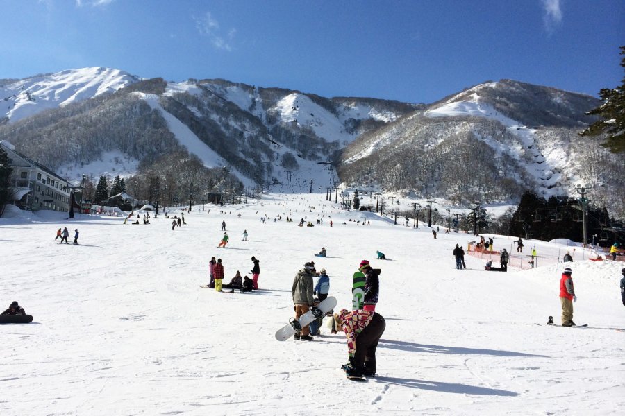 Desa Ski Hakuba di Nagano