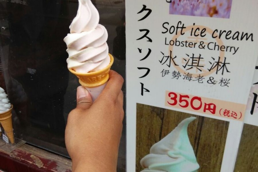 Es Krim Rasa Lobster di Ise-Shima