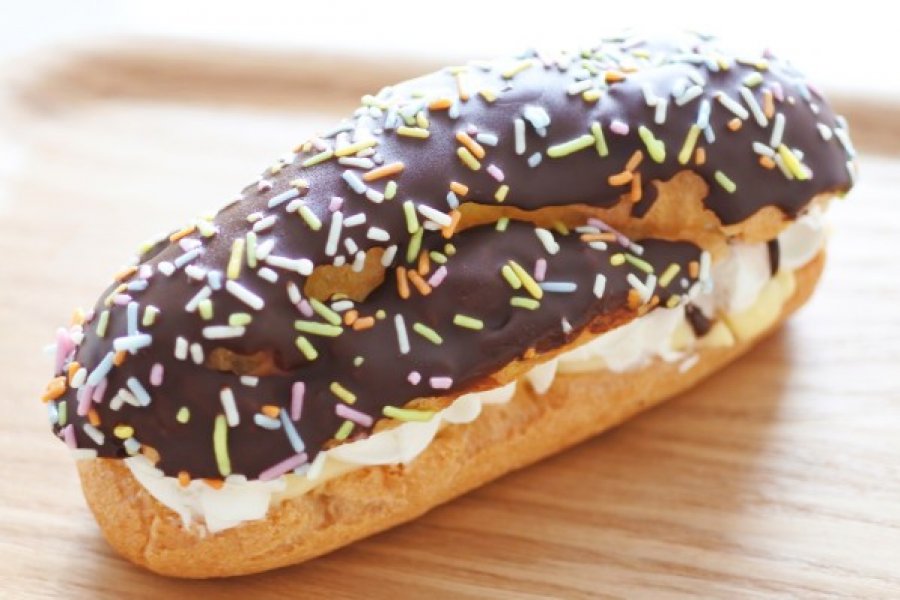Camilan pisang fancy di 7-Eleven